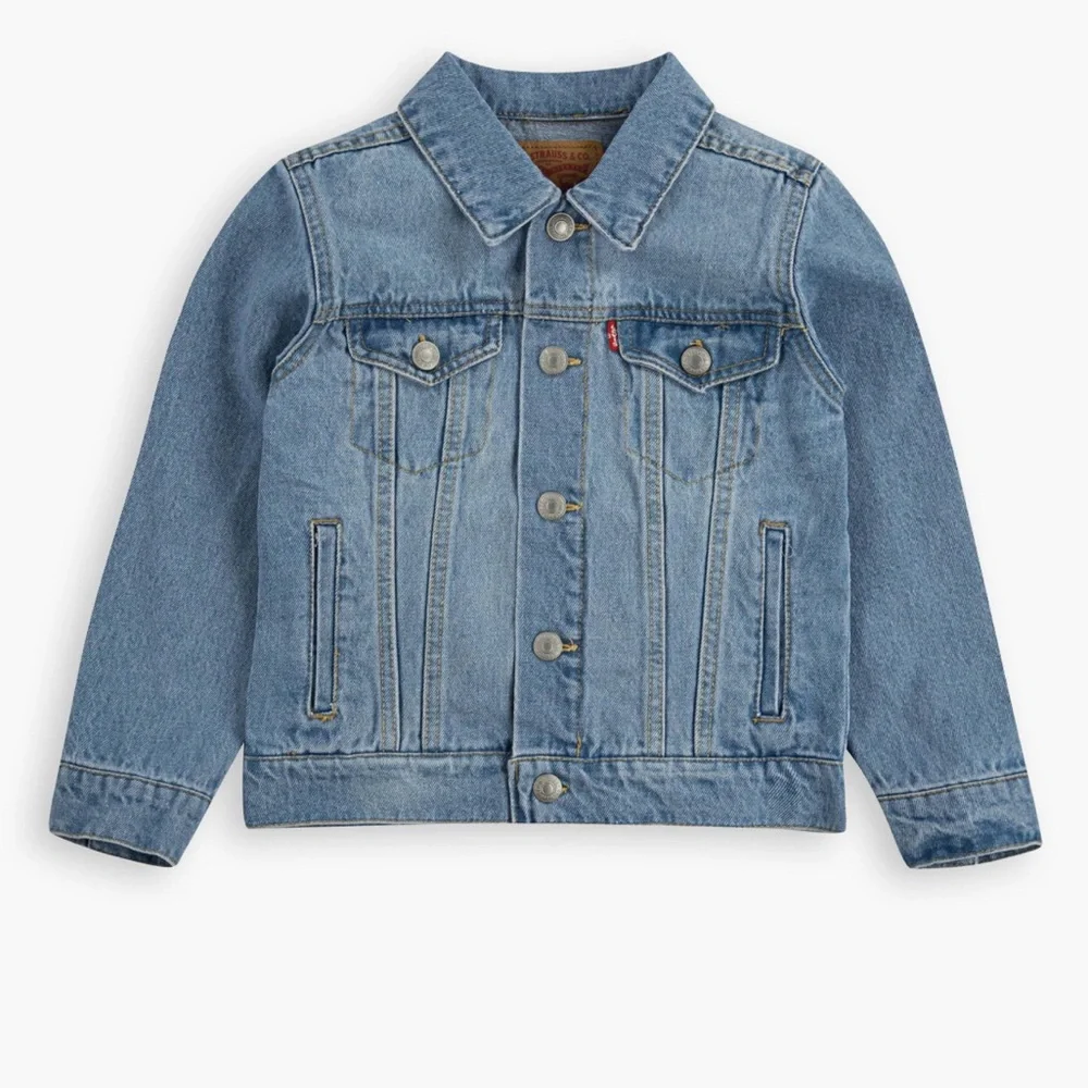 Levi's Big Boys Denim‎ Trucker Jacket Size Large 12-13 NWT Fall Fashion